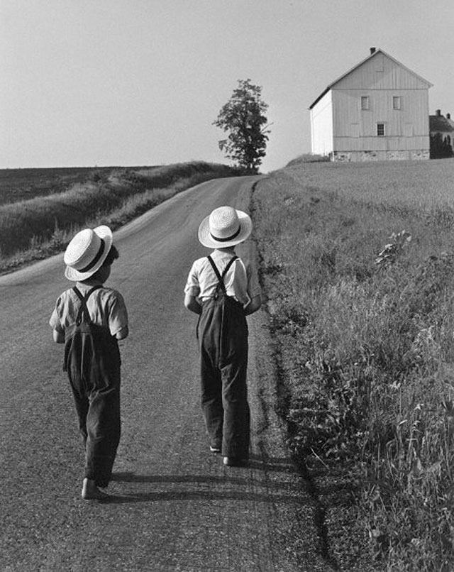 Two-amish-boys-in-lancaster-pennsylvania-photographed-by-american-art ...