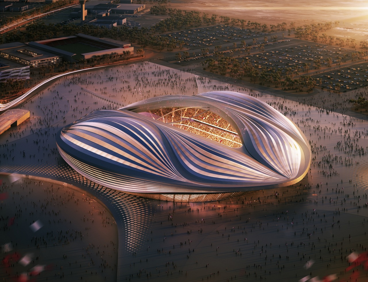 Qatars 2022 Fifa World Cup Stadium The Charnel House