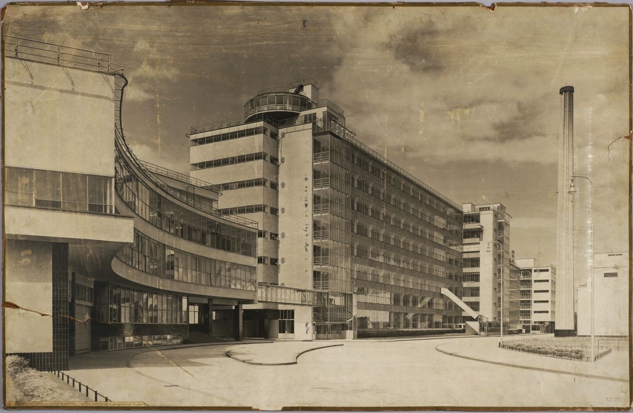Van Nelle Factory, Rotterdam, 1923-1930. Architect- J.A. Brinkman and L ...