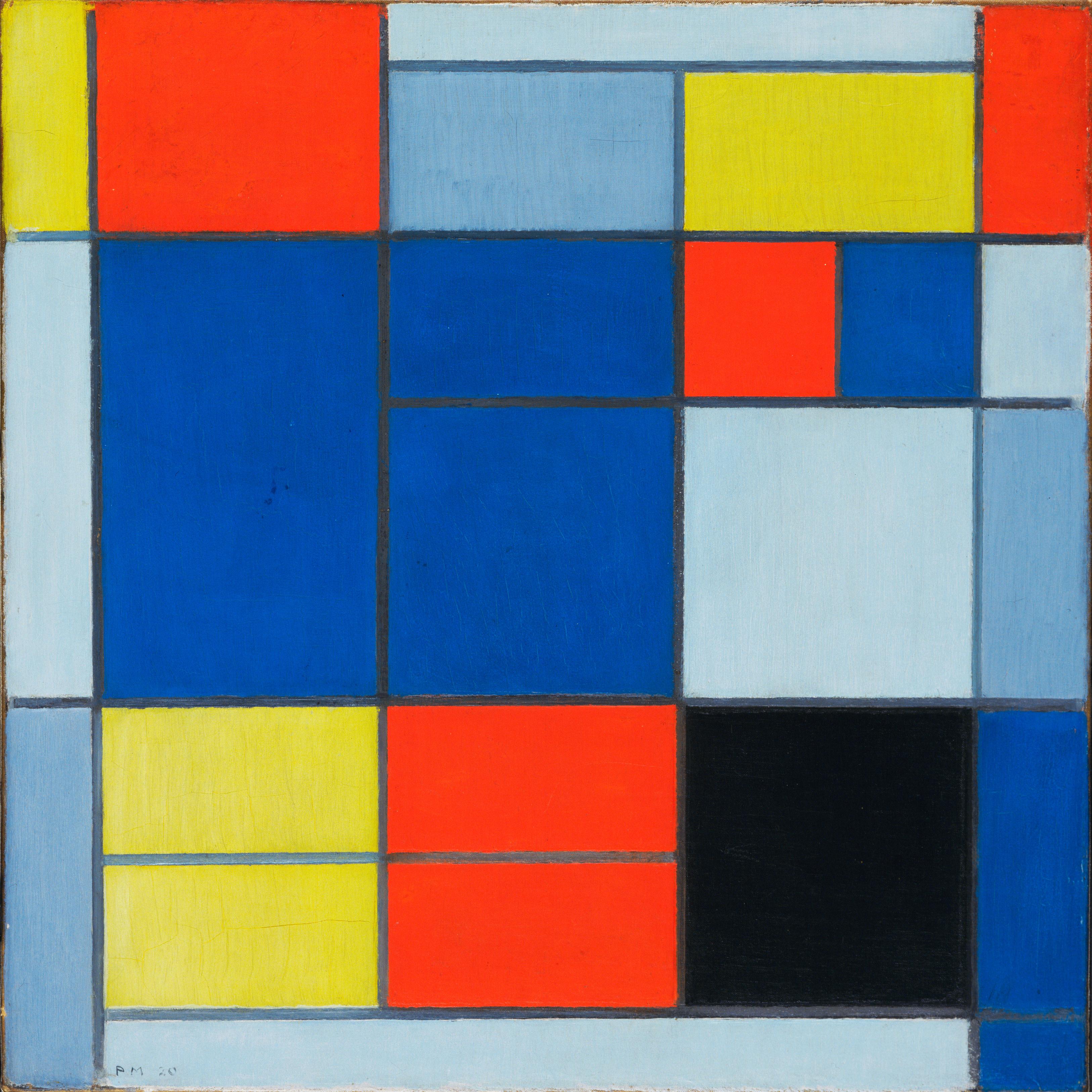 Piet Mondrian, Dutch, 1872-1944 Title Composition C Work Type Painting ...